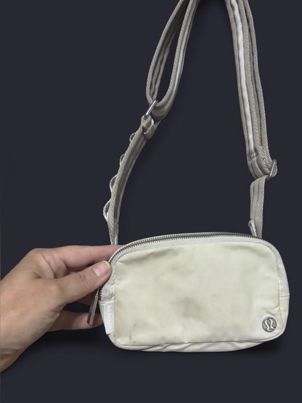 lululemon athletica Cream Crossbody Pouch